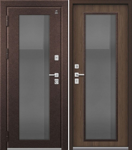 Центурион Т-11-2025 Шоколад муар-Миндаль (терморазрыв со стеклом)